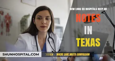 Texas Hospital Record Retention: How Long Are Doctor Notes Kept?