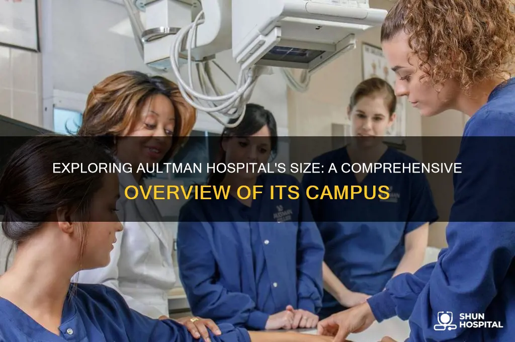 how large is aultman hospital