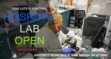 Memorial Hospital Lab: Opening Hours Explained