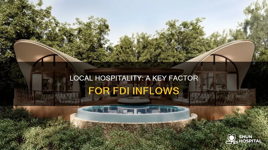 how local community hospitality affect fdi inflow