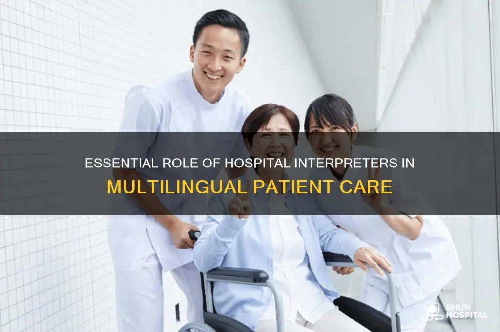 how man hospital interpreters