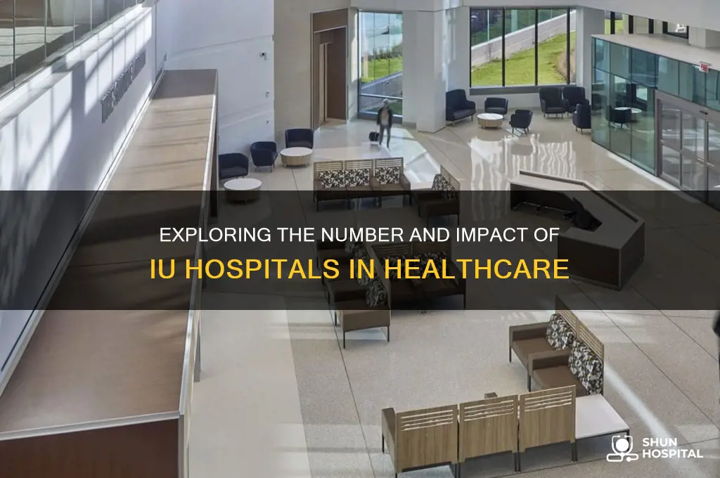 how man iu hospitals