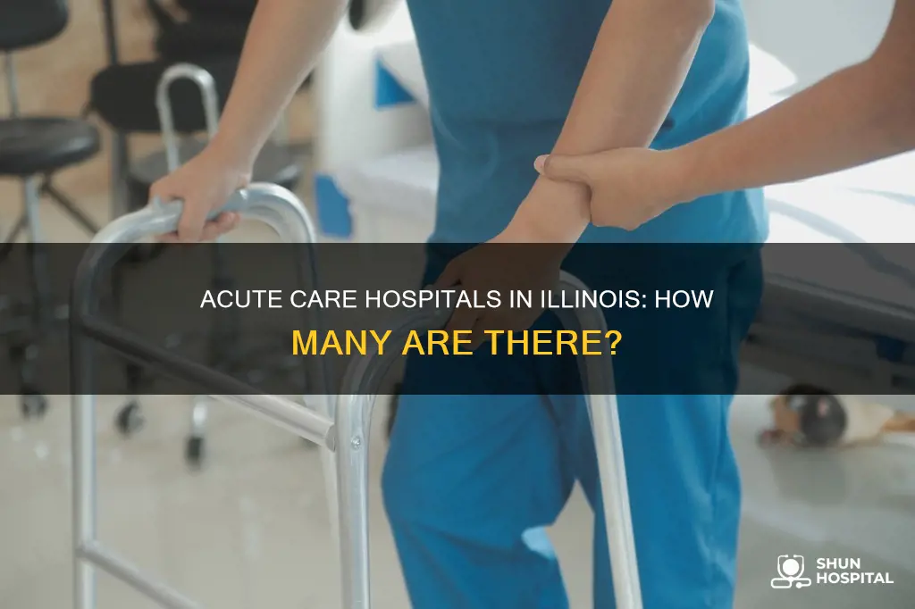 how many acute care hospitals in illinois