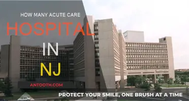 Acute Care Hospitals in New Jersey: How Many?