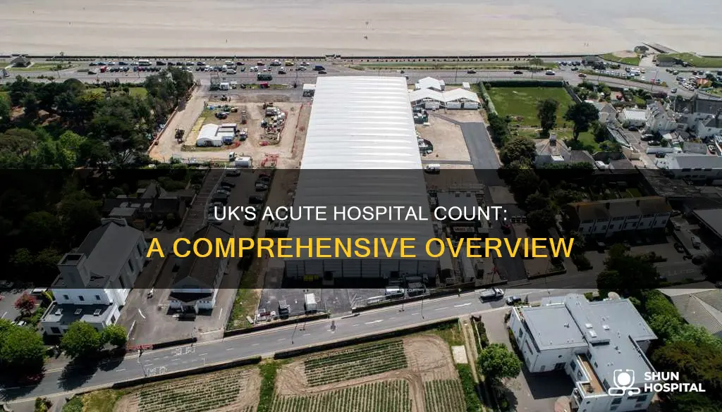how many acute hospitals in the uk