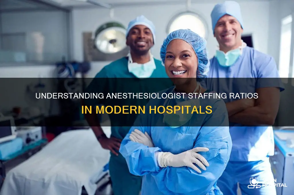 how many anesthesiologists per hospital