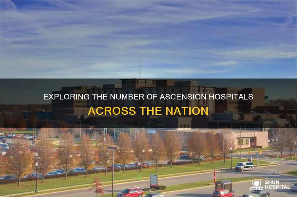 how many ascension hospitals
