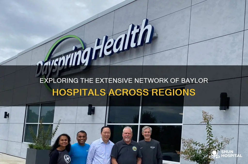 how many baylor hospitals