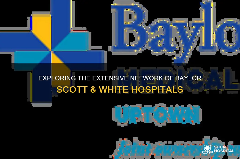 how many baylor scott and white hospitals are there