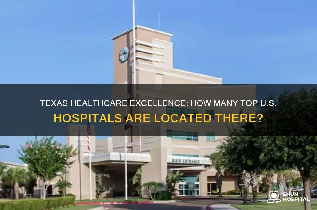 how many best hospitals in us are in texas