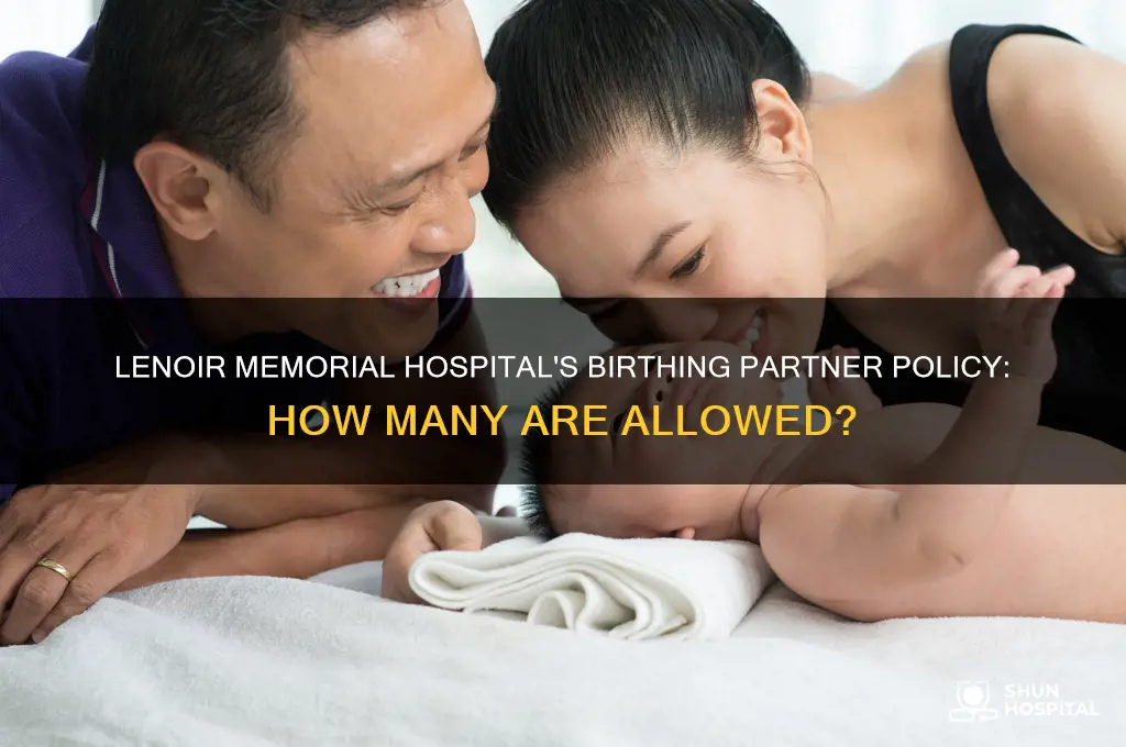 how many birthing partners does lenoir memorial hospital allow