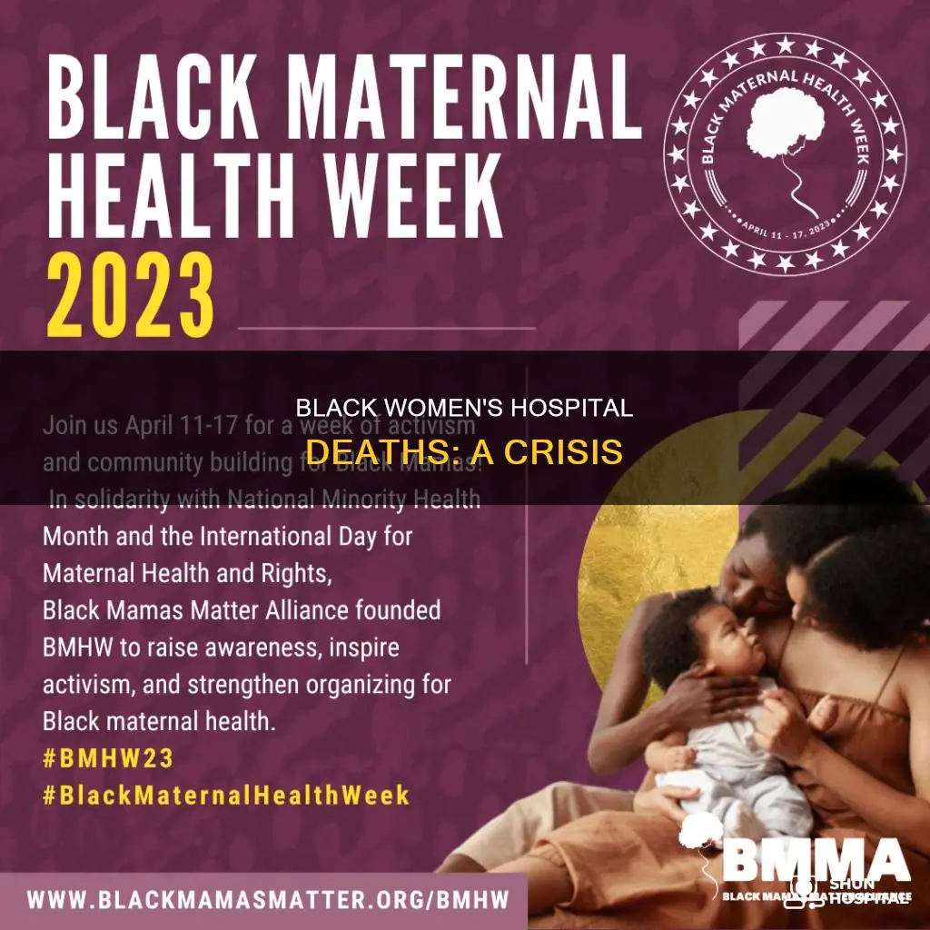 how many black women die in hospitals