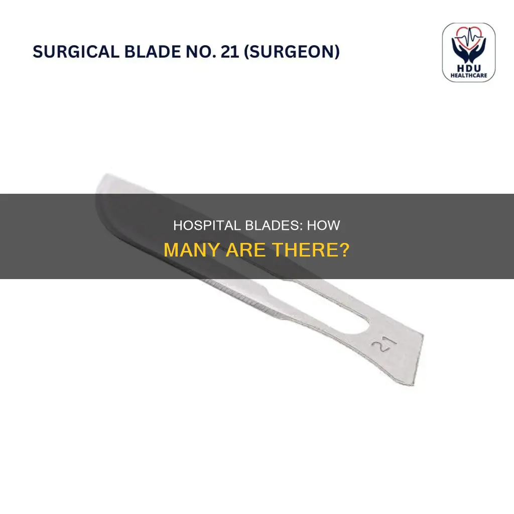 how many blades are in the hospital