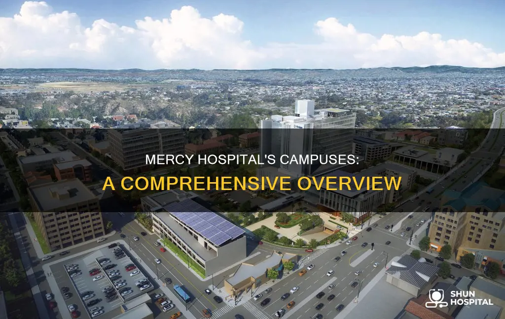 how many campuses does mercy hospital have