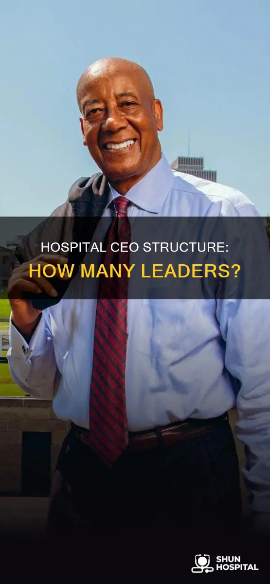 how many ceos are in a hospital
