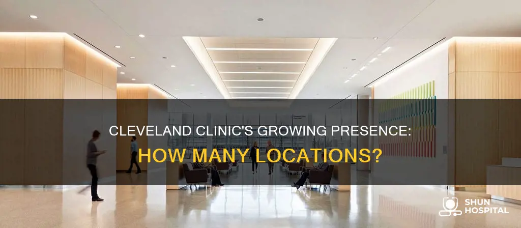 how many cleveland clinic locations are there