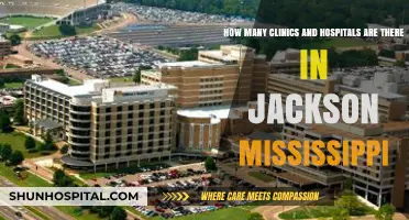 Exploring Healthcare Facilities in Jackson, Mississippi: Clinics and Hospitals Count