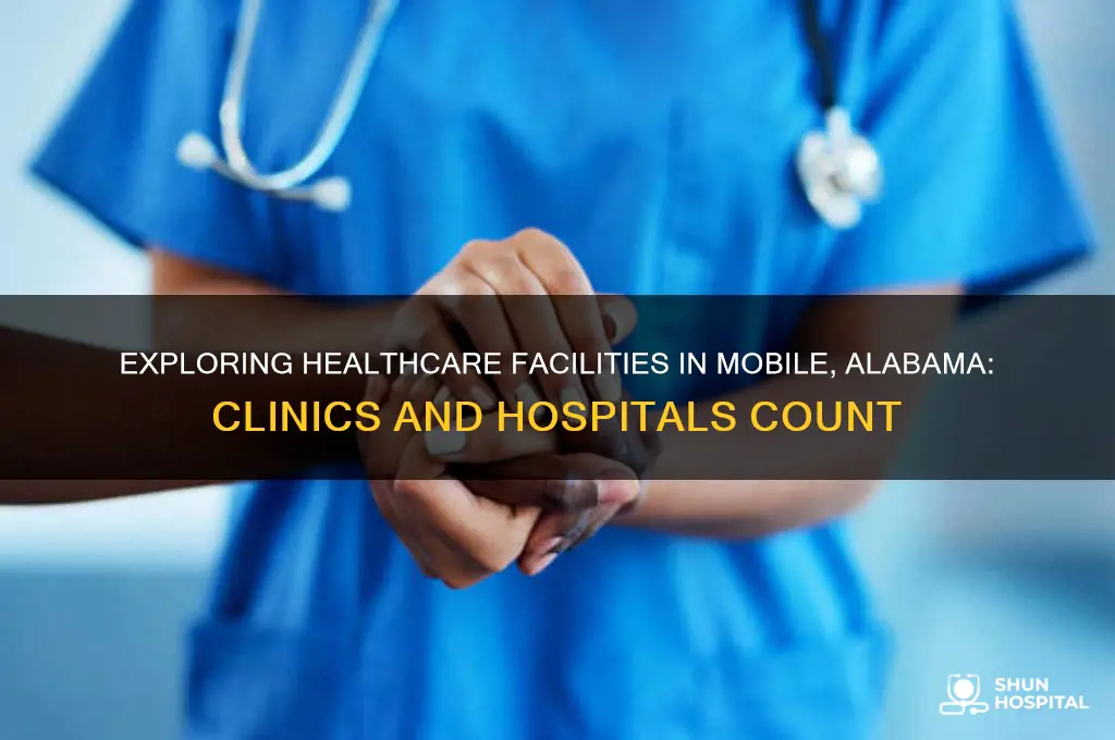 how many clinics and hospitals are there in mobile alabama