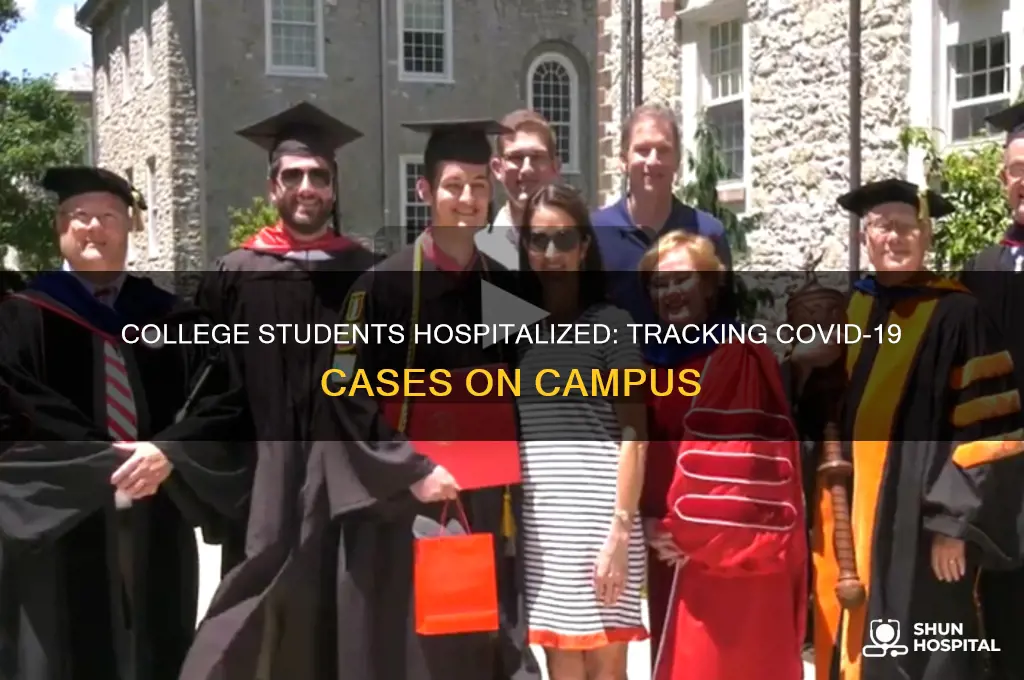 how many college students have been hospitalized with coronavirus
