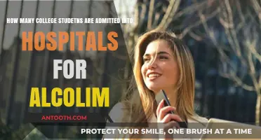 Alarming Rates: College Students Hospitalized Due to Alcohol Consumption