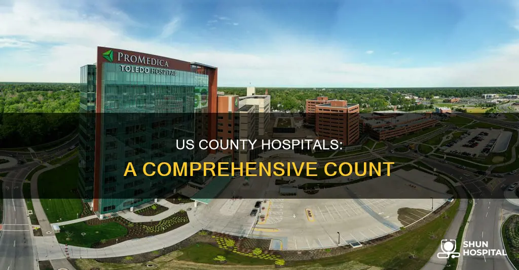 how many county hospitals in the us