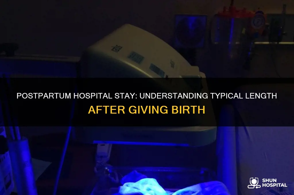 how many days are you in hospital after birth