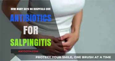 Salpingitis Antibiotic Treatment Duration: Hospital Guidelines and Recommendations