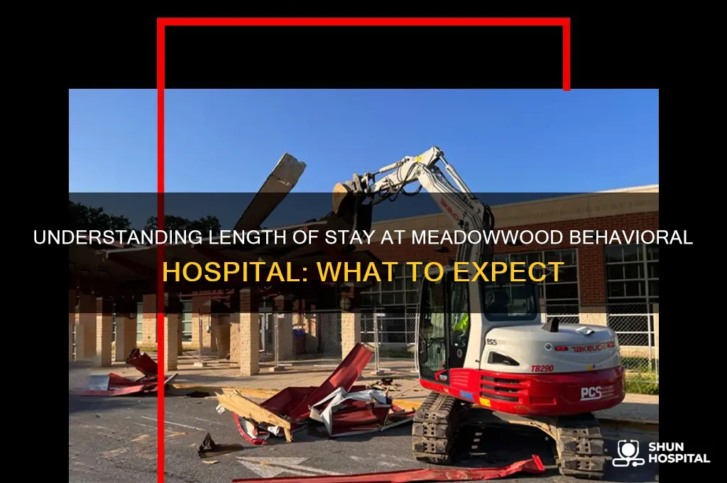 how many days do you stay in meadowwood behavioral hospital
