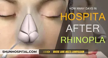 Recovery Time: Hospital Stay After Rhinoplasty Surgery
