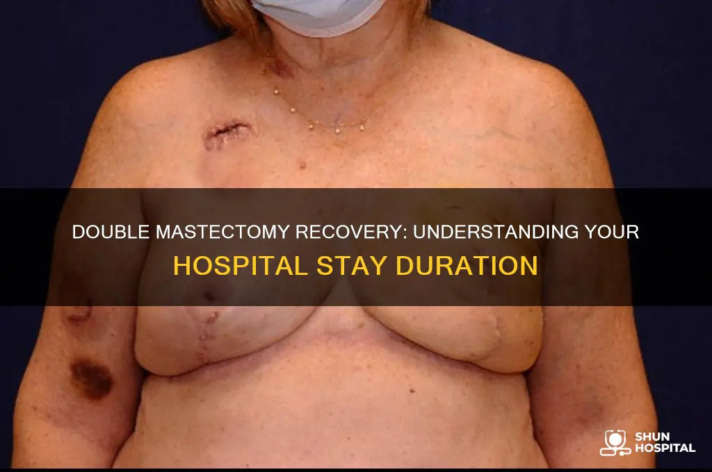 how many days in hospital for a double mastectomy