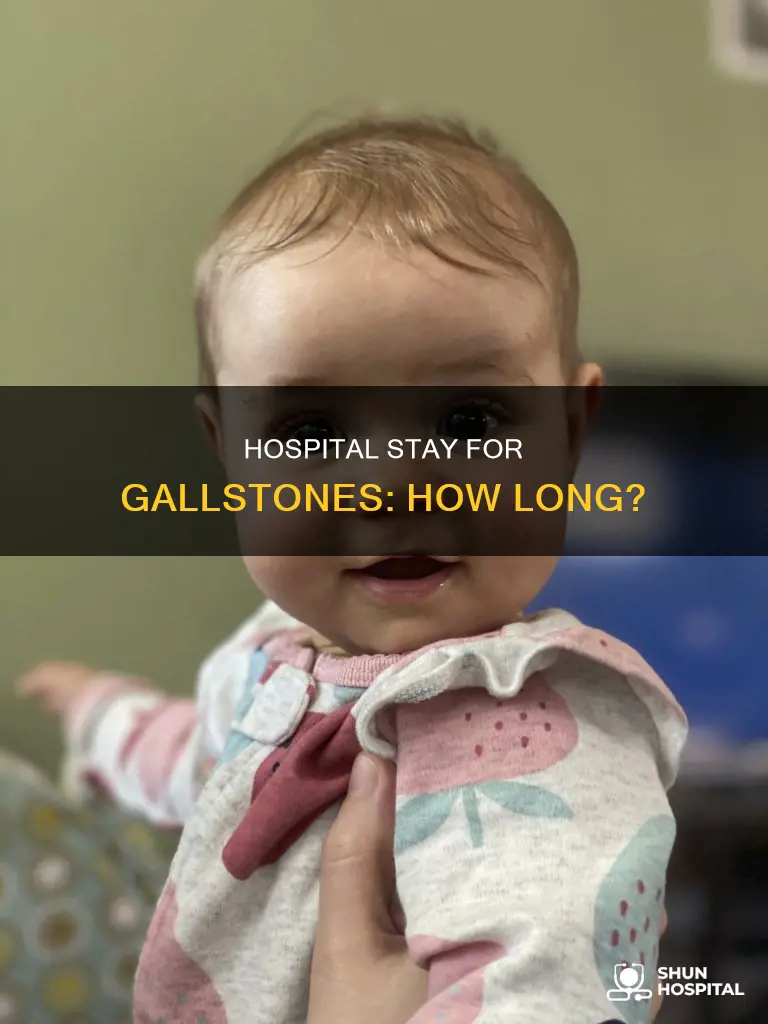 how many days in hospital for gallstones