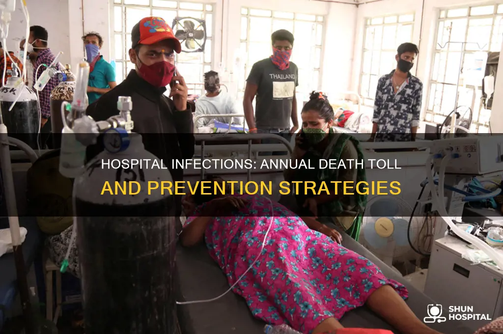 how many deaths due to hospital infections per year