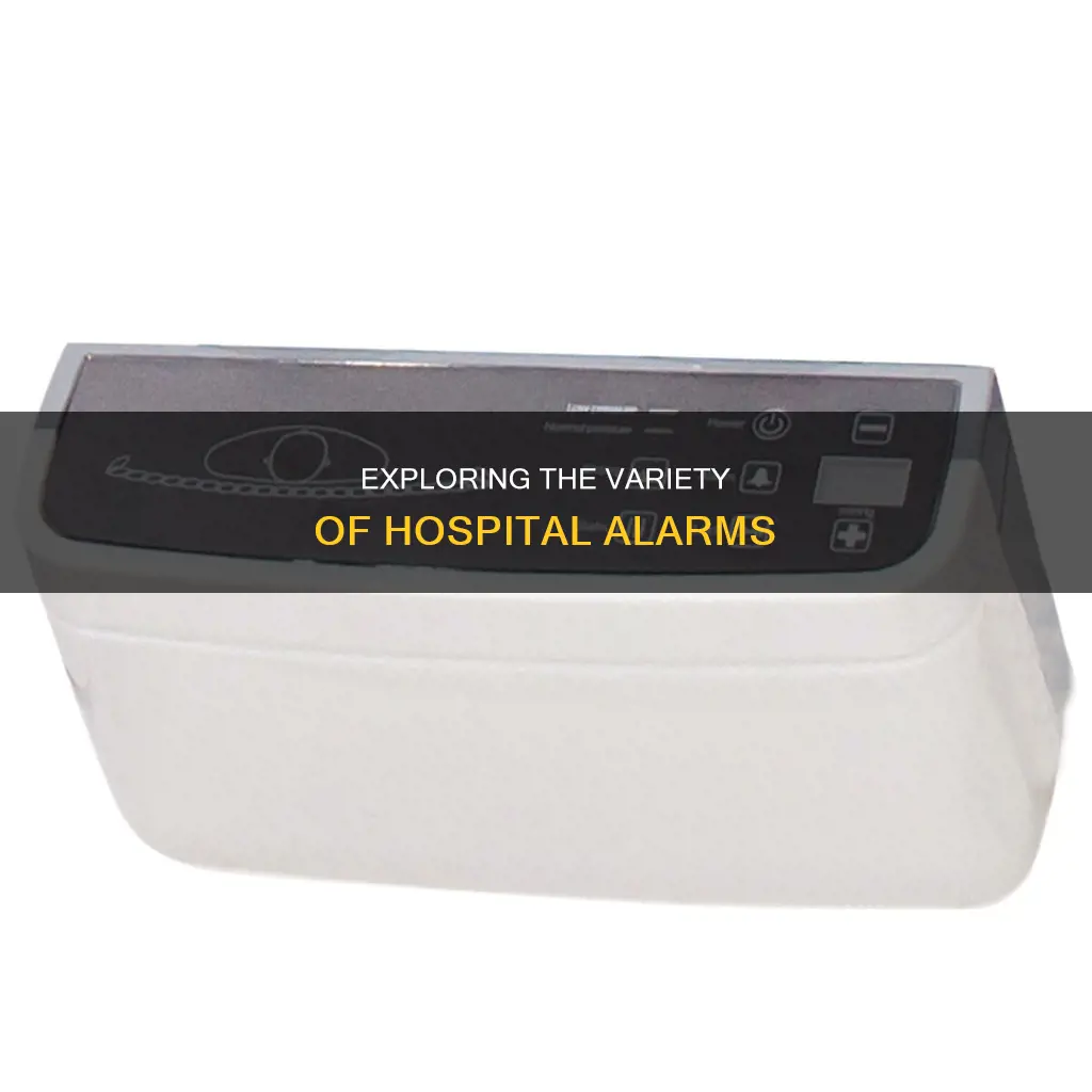 how many different hospital alarms are there