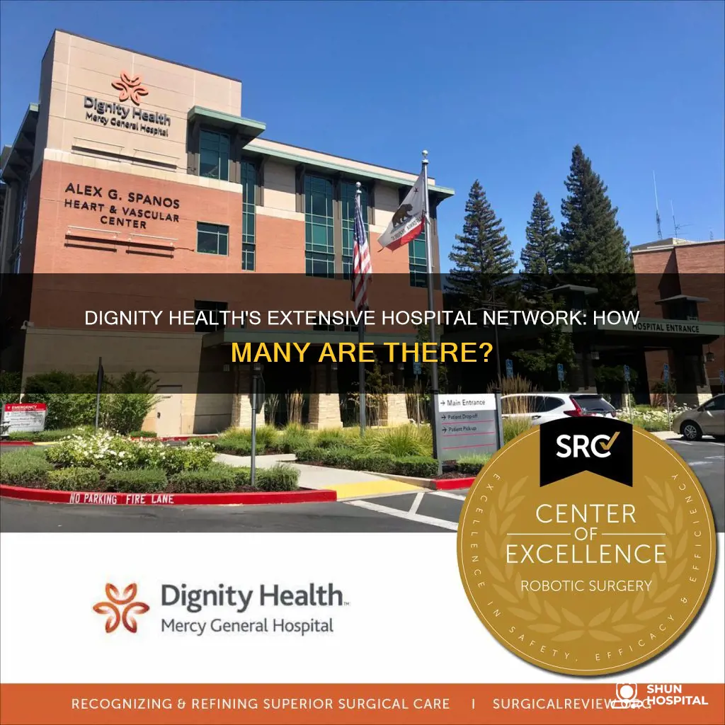 how many dignity health hospitals are there