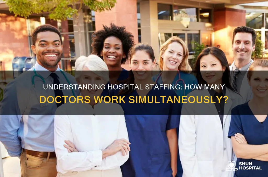 how many doctors are at a hospital at once
