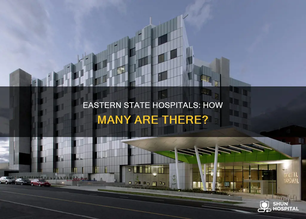 how many eastern state hospitals are there