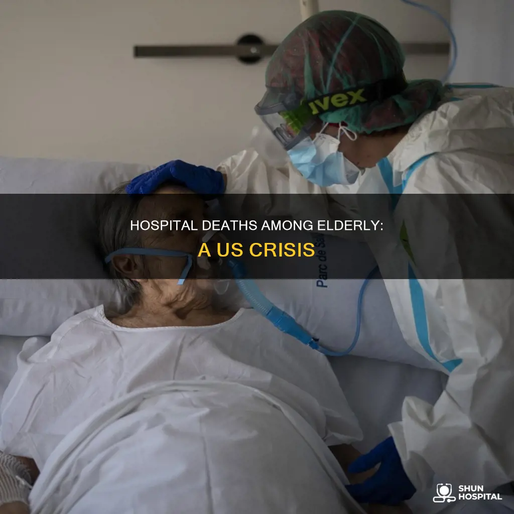 how many elderly die in hospitals us