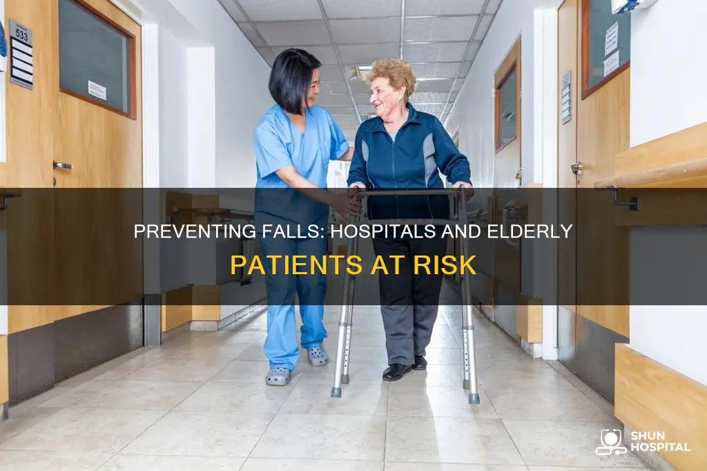 how many elderly experience falls in hospitals