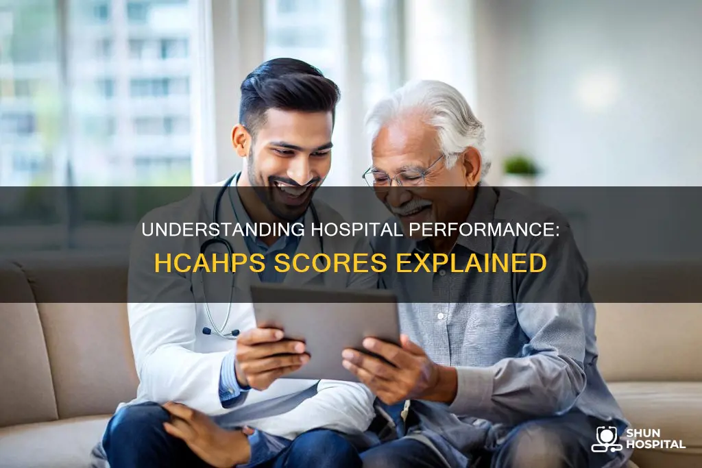 how many elements hcahps scores by hospital