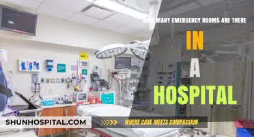 Exploring the Number of Emergency Rooms in Hospitals