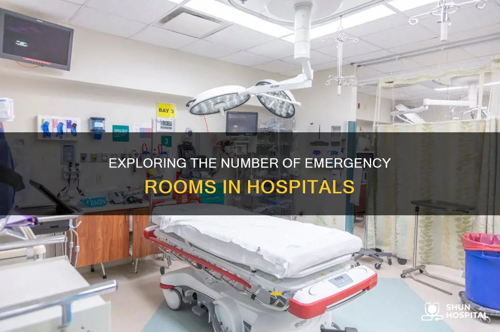 how many emergency rooms are there in a hospital