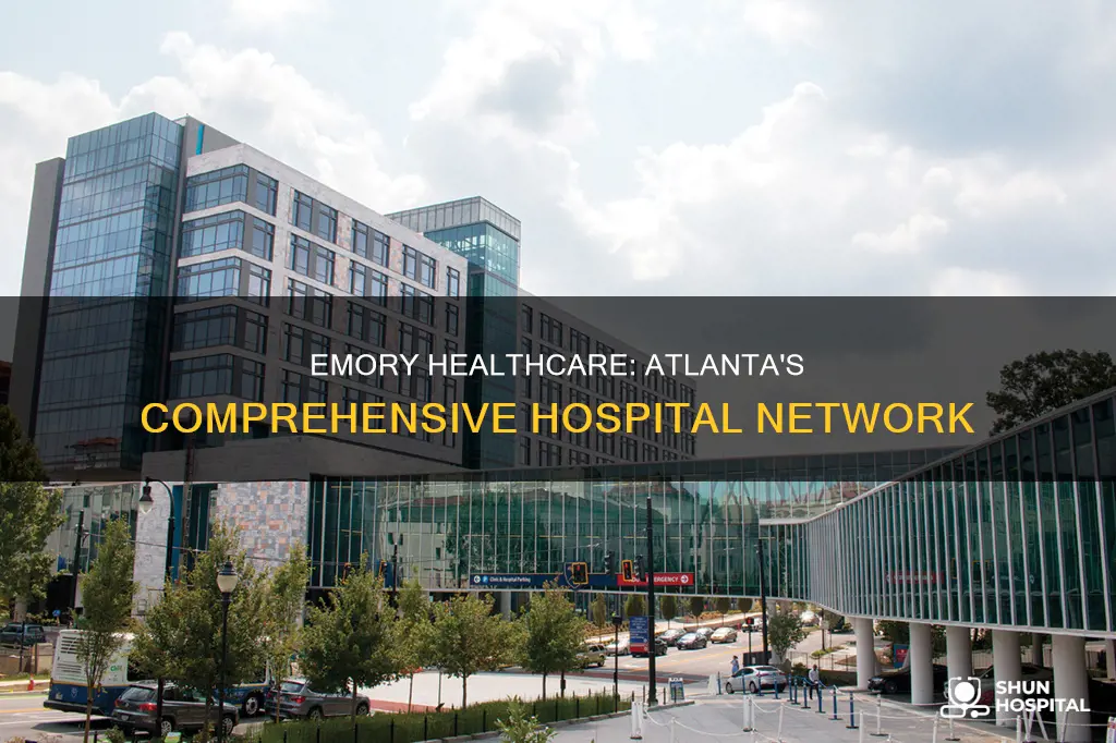 how many emory hospitals are in atlanta