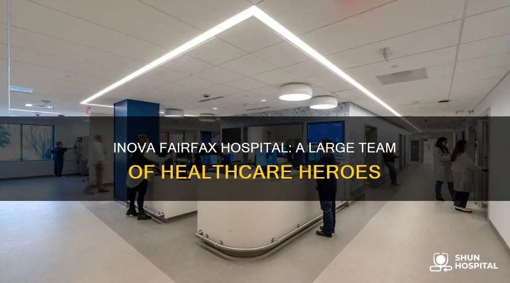 how many employees at inova fairfax hospital