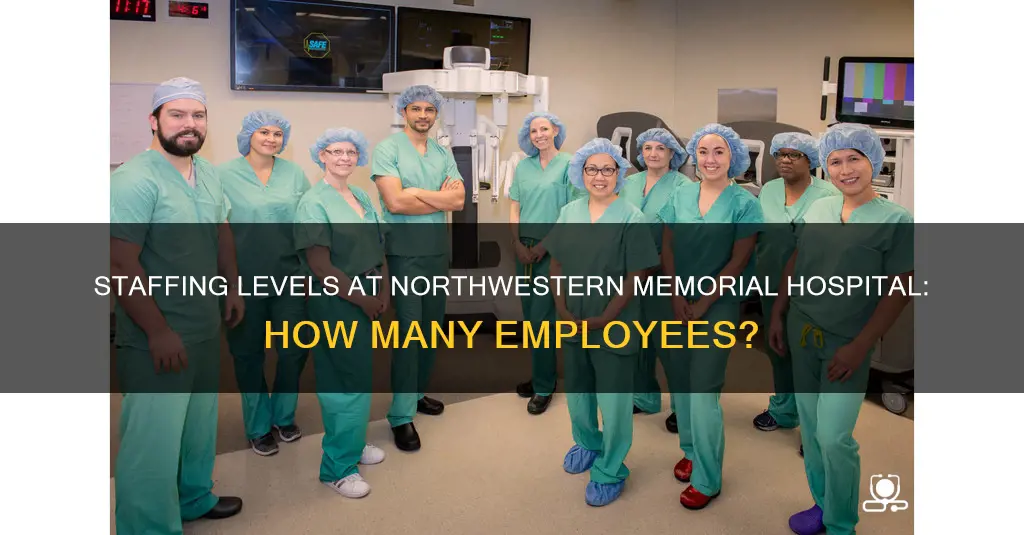 how many employees at northwestern memorial hospital