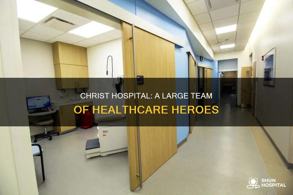 how many employees does christ hospital have