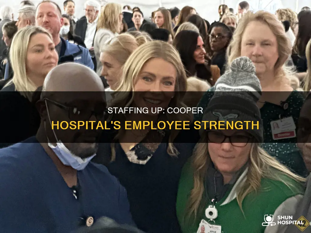 how many employees does cooper hospital have
