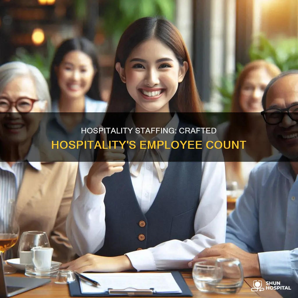 how many employees does crafted hospitality have