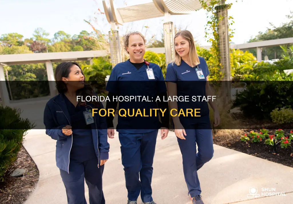 how many employees does florida hospital have