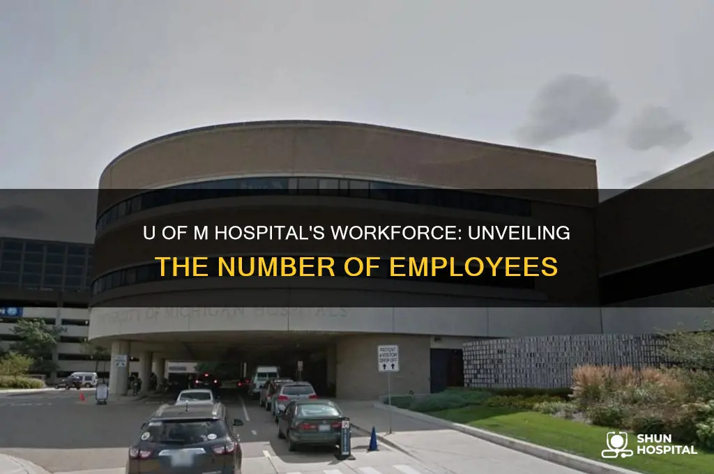 how many employees does u of m hospital have