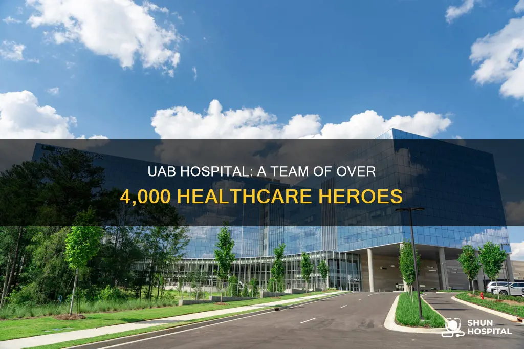 how many employees does uab hospital have
